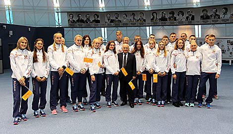 Lukashenko sends greetings to Belarus’ sports delegation at 3rd Youth Olympic Games