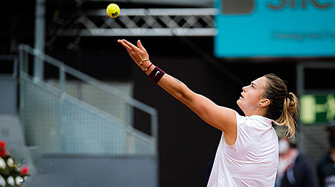 Sabalenka off to good start in Rome