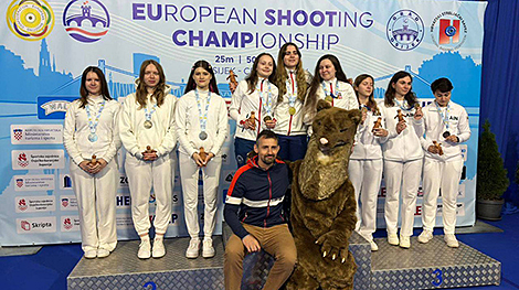 Belarusian women clinch second pistol silver at U21 European Championships