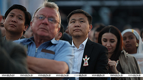 Lukashenko on guests from afar at Alexandria festival: 4,000km is no distance for friendship