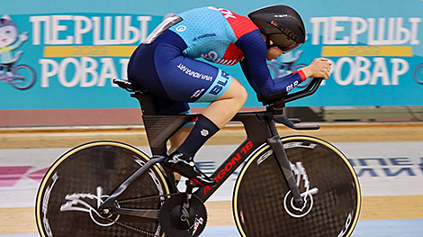 Tserakh wins gold medals at track cycling events in St. Petersburg