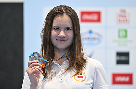 Belarusian Alina Nestsiarovich claims silver at EYOF 2025