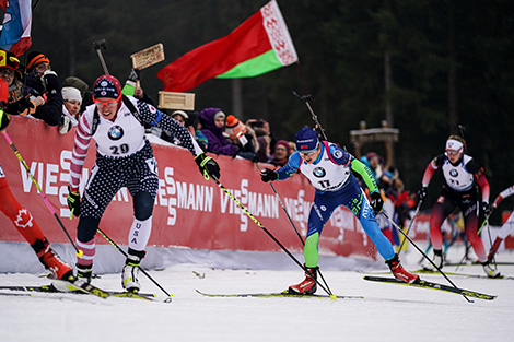 Belarus 2nd in relay at BMW IBU World Cup Biathlon in Nove Mesto