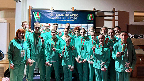 Belarus win five medals at FIG World Cup 2026 in Portugal
