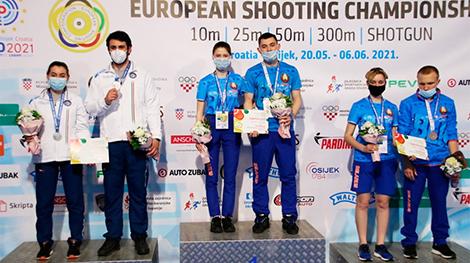 Belarus off to good start at 2021 European Shooting Championships