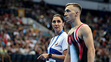Two silver medals for Belarus at FIG World Cup 2019 Khabarovsk