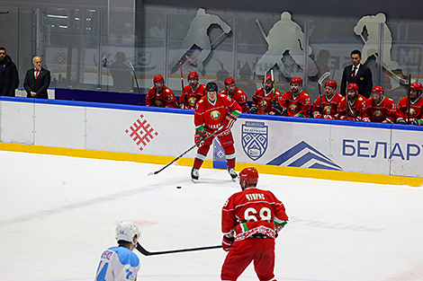 Belarus president’s team defeats Grodno Oblast team in RHL match