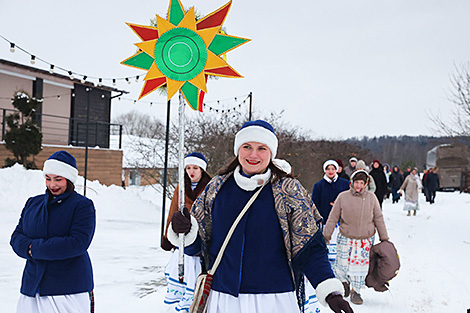Kolyady magic: Mogilev District welcomes tourists from different countries