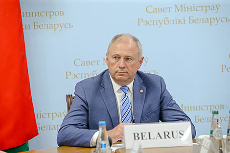 Belarus urges to keep international trade, relations working amid pandemic