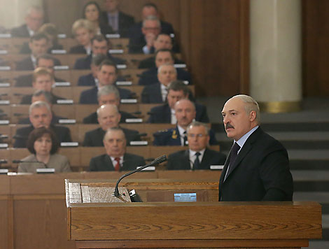 Lukashenko praises strategic nature of Belarus-Russia relations