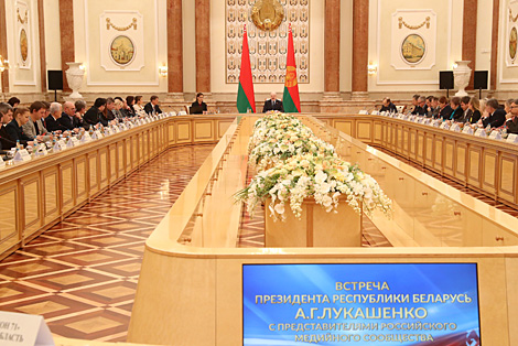 Lukashenko: Russian audience knows little about real Belarus