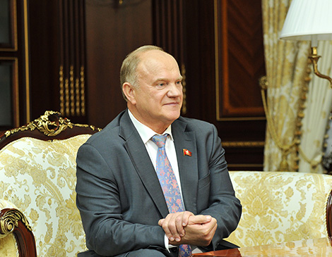 Zyuganov describes his meeting with Belarus president as ‘thorough discussion of all issues’