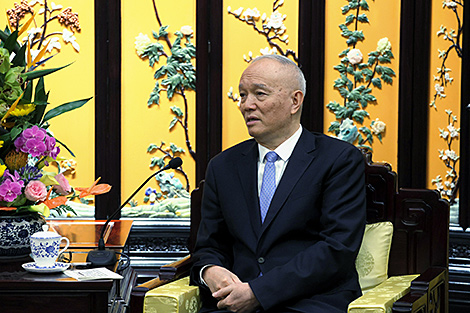 Cai Qi praises development of China-Belarus relations