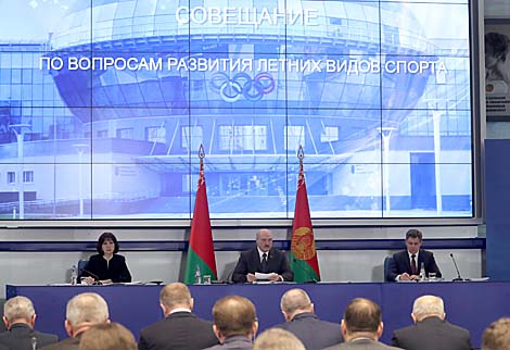 Lukashenko warns against doping in sports