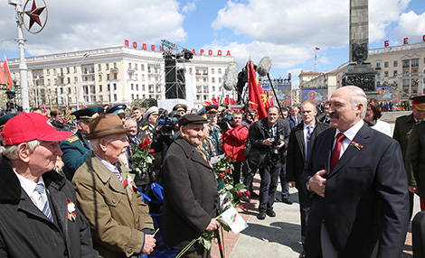 Belarus president: Young people should remember about Great Patriotic War