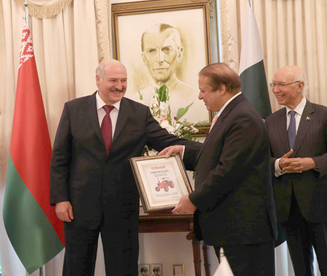 Sharif: Pakistan attaches great importance to cooperation with Belarus