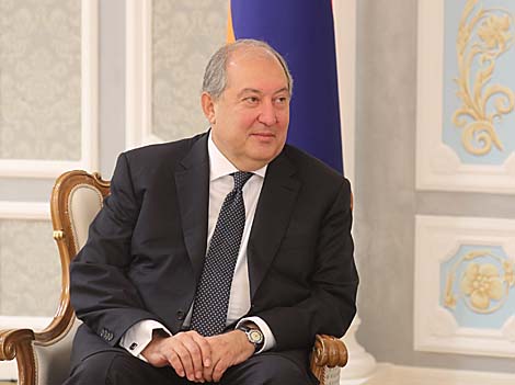 Armenia president: Belarus has image of stability, predictability