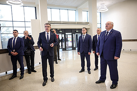 Lukashenko: Belarus both uses and creates innovative tech