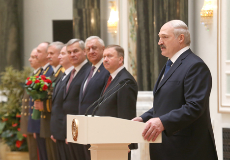 Lukashenko declares security, stability supreme values of Belarusian nation