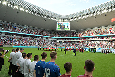 Lukashenko: Belarusians know how to play football