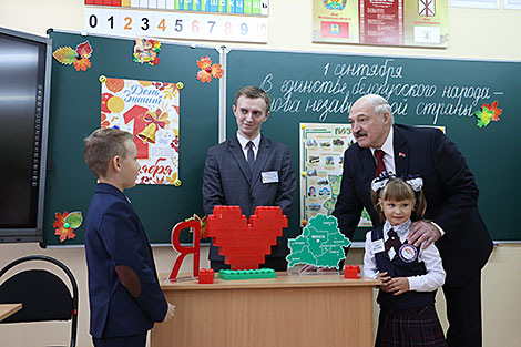 Lukashenko comments on patriotic education in schools