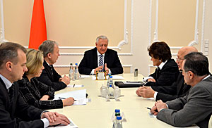 Myasnikovich welcomes progress in Belarus-WHO cooperation