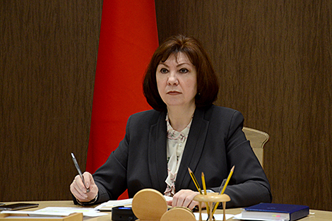 Kochanova: No shortage of PPE, medicines in Belarus