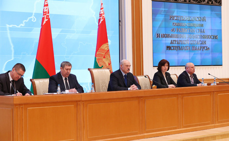 Lukashenko: Farming industry is business, not a social project