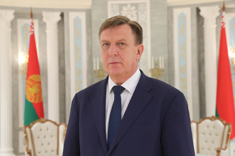 Latvian PM hopes to step up cooperation with Belarus