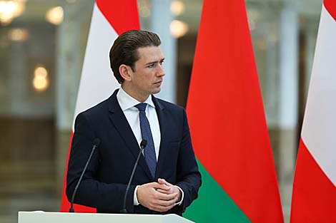 Kurz welcomes Belarus’ peace efforts