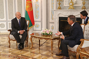 Lukashenko comments on performance of Belarus’ ice hockey team in Olympic qualification