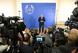 Lukashenko: If the West wants to improve relations with Belarus, nothing will hamper it