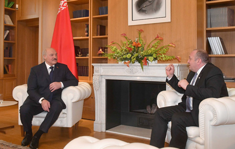 Georgia president hopes for further development of relations with Belarus