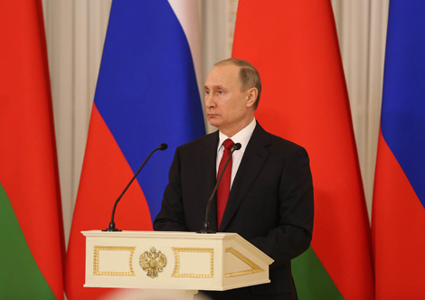 Russia president sends Unity Day greetings to Alexander Lukashenko