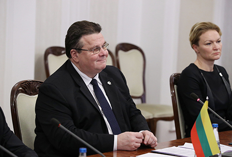 Lithuania FM calls for more intensive contacts between Belarus, Lithuania
