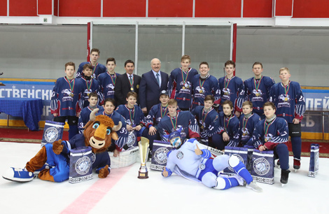 Lukashenko to young hockey players: You are our hopes