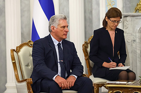 Cuban president views visit to Belarus as hugely important