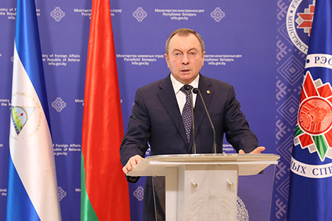 Belarus FM: Problems cannot be solved under pressure or coercion