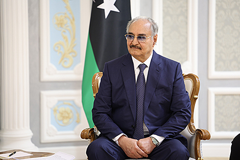 Haftar: Libya is keen to establish strategic cooperation with Belarus