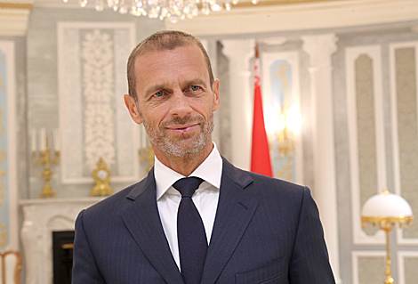 UEFA president: Belarus can make a good host of UEFA Super Cup