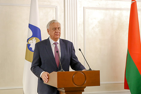 Myasnikovich hails high level of trust, mutual understanding between Belarus, Russia