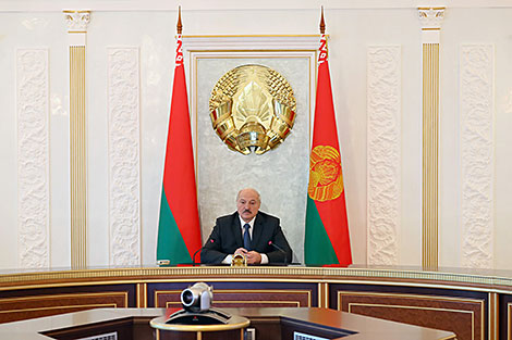 Belarus president in favor of face-to-face EAEU summit