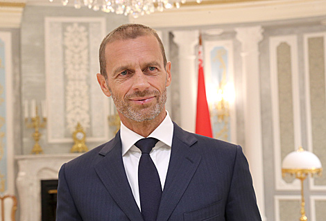 UEFA president announces new stage in cooperation with Belarus