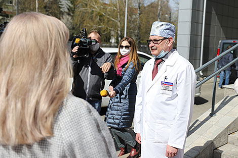 Belarus’ healthcare workers grateful for support