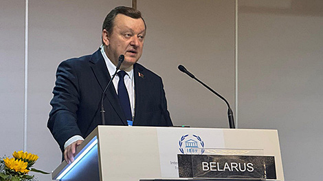 Belarusian official in Geneva points to hurdles on path to new world order