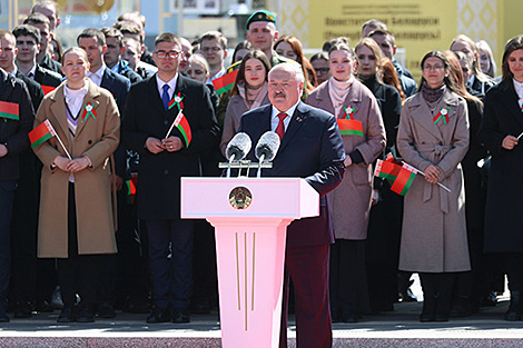 Lukashenko: Day of state symbols has special symbolism