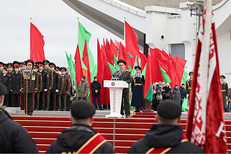 ‘United as never before.’ Lukashenko's speech at military oath ceremony