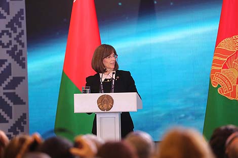 U.S. astronaut welcomes opportunity to share experience in Minsk