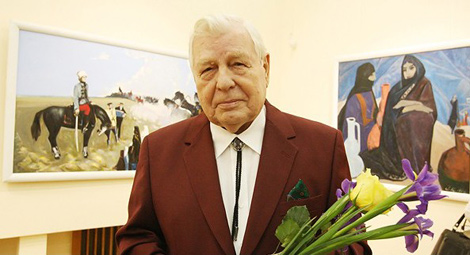 Belarus president sends birthday greetings to artist Leonid Shchemelev