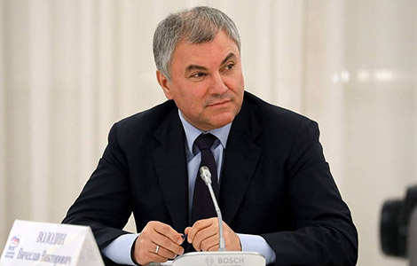 Volodin: Russia, Belarus are on same wavelength, moving along same track